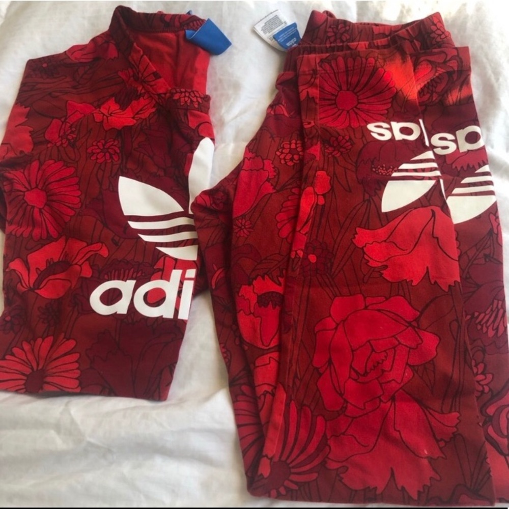 Crop top/ legging set